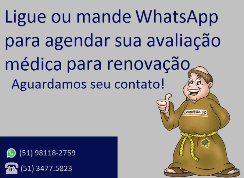 Exame de renovação da cnh valor