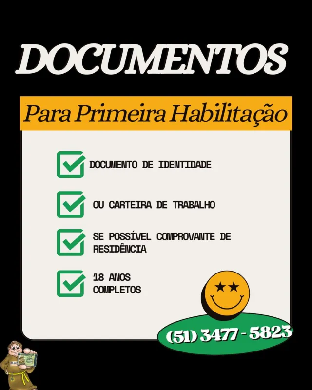 Primeira habilitação categoria b